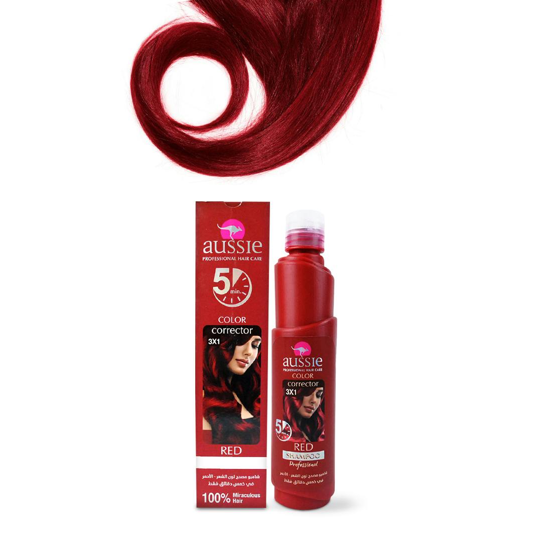شامبو صبغ الشعر باللون الأحمر 500 مل